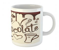 Coffee Cup Heart Lips Mug