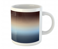 Gradual Color Change Modern Mug