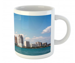 Downtown Detroit Skyline Mug