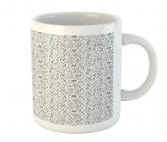 Travel Sketch Style Mug