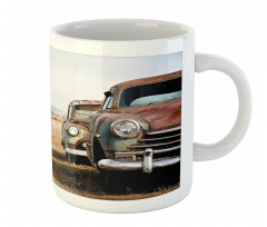 Rusty Trucks Rural View Mug