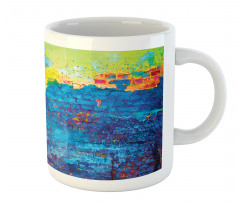 Vibrant Graffiti Spray Mug