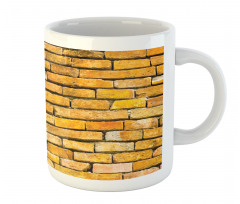 Old Wall Earth Tones Mug