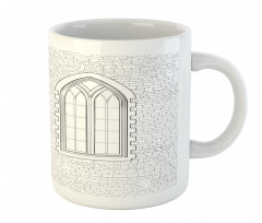 Sketch Gothic Window Mug