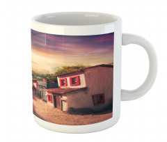 Mexican Town Sunset Mug