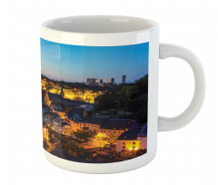 Luxembourg Downtown Mug