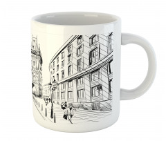 Prague City Sketch Mug