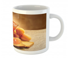 Juicy Apricot Jam and Bread Mug