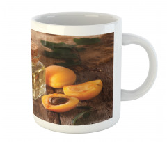 Fresh Apricots and Oil Jar Mug