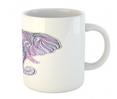 Vivid Elephant and Beads Mug