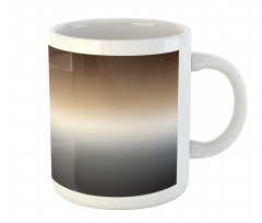 Brown and Grey Pattern Mug