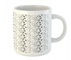 Wildlife Footprint Patterns Mug