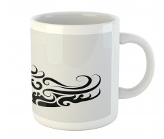 Calligraphic Duck Mug