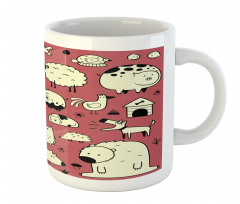 Nursery Childish Animals Mug