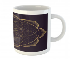 Geometry Art Flower Mug