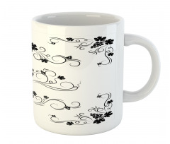 Fruits with Swirl Ornaments Mug