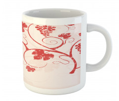 Winery and Fruits on Tree Mug