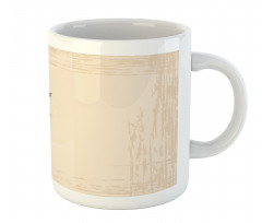 Vintage Style Fruits Branch Mug