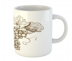 Modest Fruit Branch with Leaf Mug