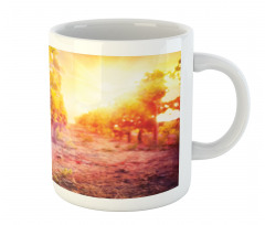 Grape in Countryside Vineyard Mug