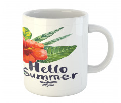 Tropical Flowers and Plants Mug