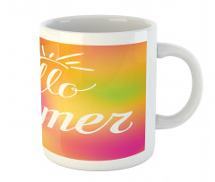 Abstract Colorful Summer Mug