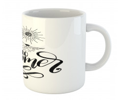 Hello Summer Camping Vacation Mug