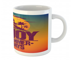 Tropical Island Enjoy Summer Mug