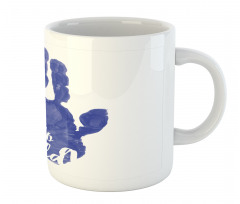 Hello World Color Hand Print Mug