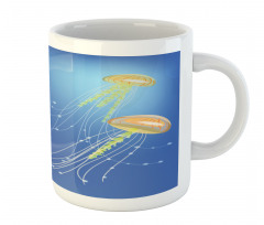 Abstract Floating Scene Mug