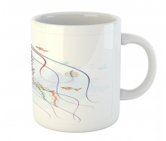 Nautical Ornate Organism Mug