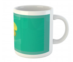 Simplistic Flat Organism Mug