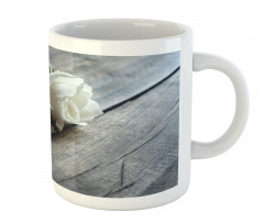 Romantic Flower Rustic Table Mug