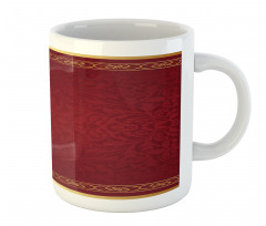 Baroque Style Swirls Frames Mug