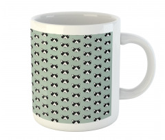 Puppy Heads Pattern Comical Mug