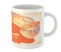 Oriental Calmness Figure Mug