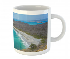 Los Frailes Beach Panoramic Mug