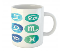 Watercolor Effect Rounds Mug