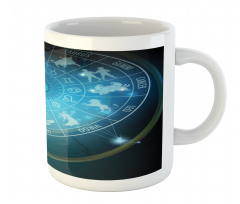 Horoscope Wheel Astrology Mug