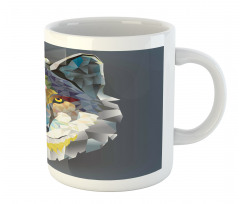 Wolf Coyote Portrait Art Mug