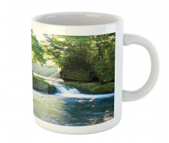 Foliage Misty Mountains Mug