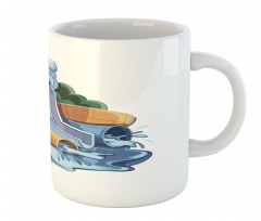 Aqua Park Water Slides Mug