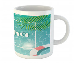 Tropical Summer Square Mug