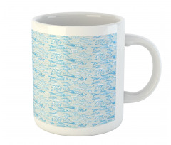 Underwater Creatures Art Mug