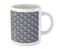 Doodle Underwater World Mug