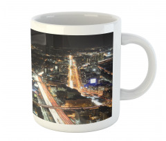 Skyline at Night City Mug