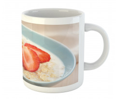 Fresh Strawberries Cereal Mug