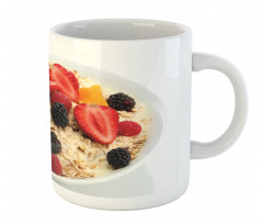 Fresh Fruits and Porridge Mug