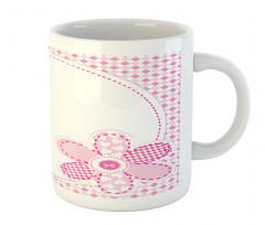 Girly with Flower Sweetheart Mug