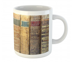 Macro Photo of Antique Novels Mug